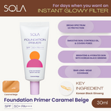 Sola Beauty Foundation Primer SPF50PA+++ 30ml (Tinted Sunscreen)