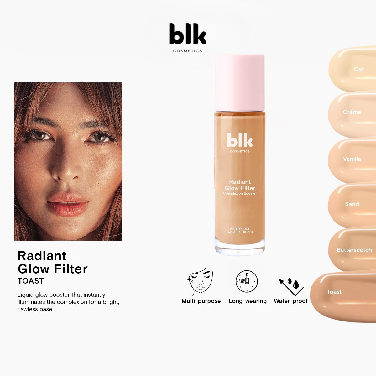 BLK Cosmetics Fresh Radiant Glow Filter Complexion Booster