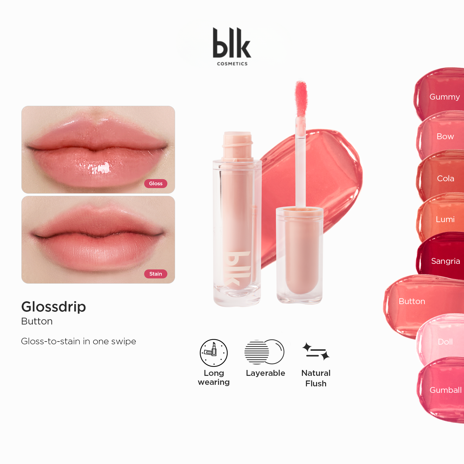 BLK Cosmetics Glossdrip