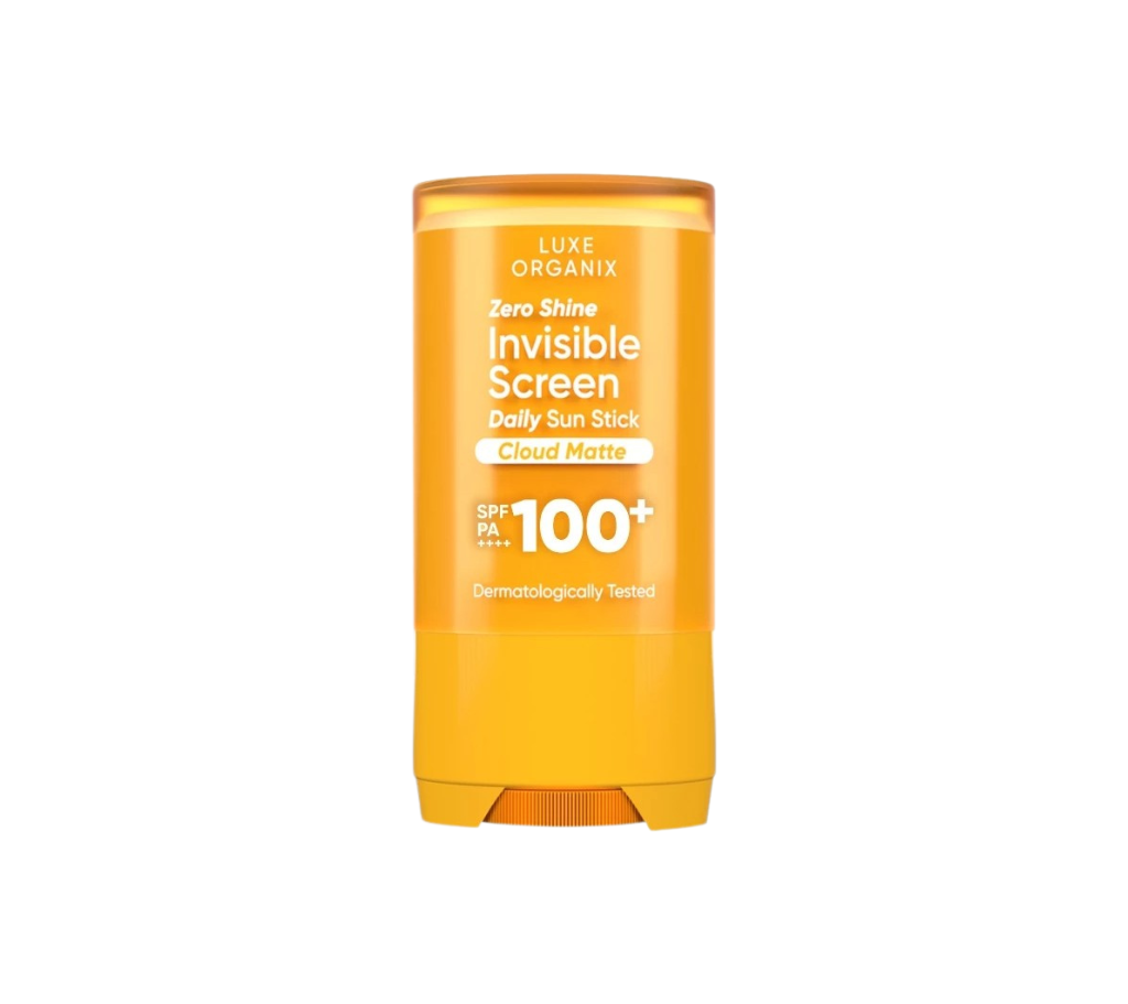 Luxe Organix Zero Shine Invisible Screen Daily Sun Stick SPF100 17g