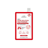 Luxe Organix 2 in 1 Acne Solution Mud Powder Overnight Pimple Treatment 9g