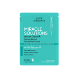 Luxe Organix Miracle Solutions Acne Derm+ Tencel Sheet Mask 25ml