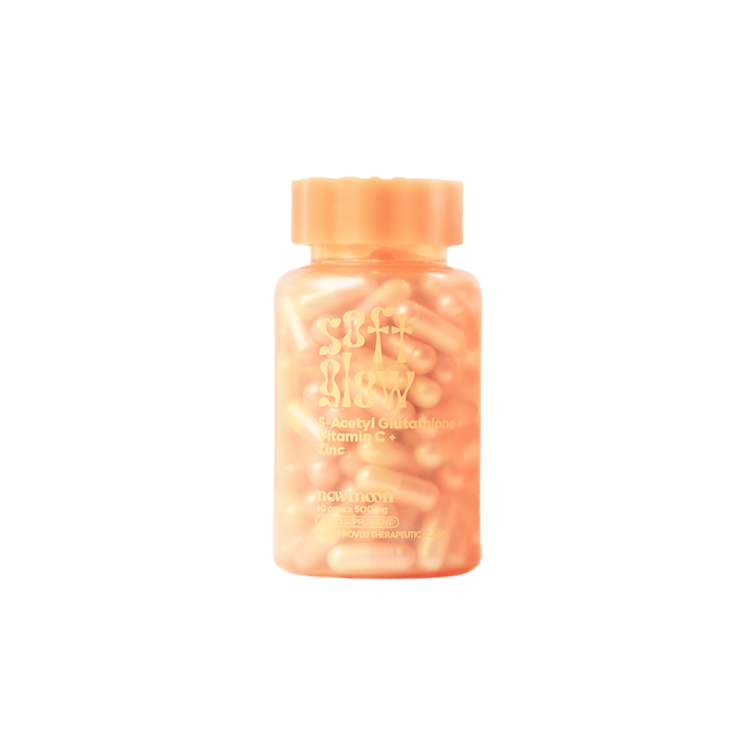 New Moon Soft Glow S-Acetyl Glutathione Beauty Supplement