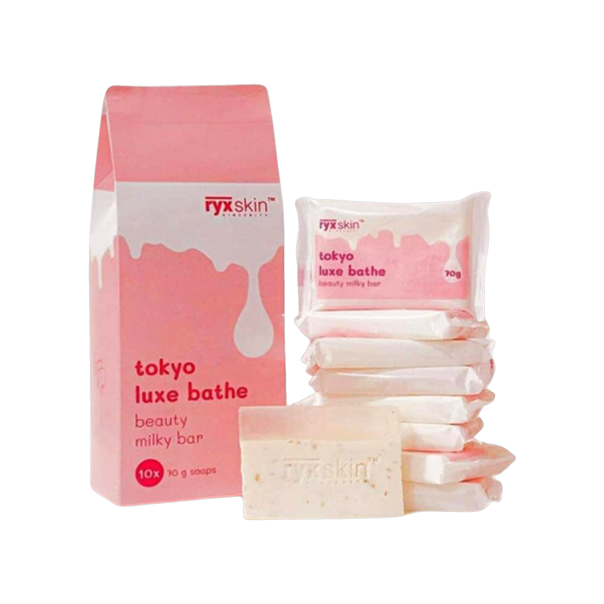 RyxSkin Sincerity Tokyo Luxe Bath Milky Bar 70g