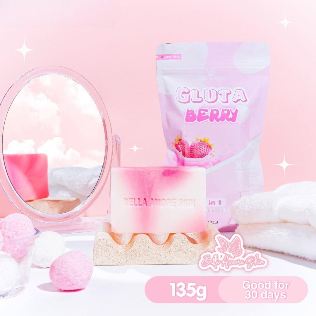 Bella Amore Skin Glutaberry Soap 135g
