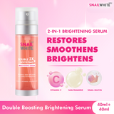 SnailWhite Double Boosting Brightening Serum 40ml+40ml