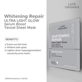 Luxe Organix Whitening Repair Ultra Light Glow Niacinamide Sheet Mask 25ml