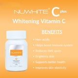Nuwhite C Plus Whitening Vitamin C Sodium Ascorbate with Zinc Collagen Niacinamide