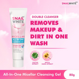 SnailWhite Micellar All-in-One Cleansing Gel 80ml