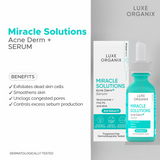Luxe Organix AHA-BHA Miracle Solutions AHA BHA Serum 30ml