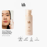 BLK Cosmetics Fresh 3in1 Makeup Setting Spray & Hydrating Mist SPF 40 UVA/UVB