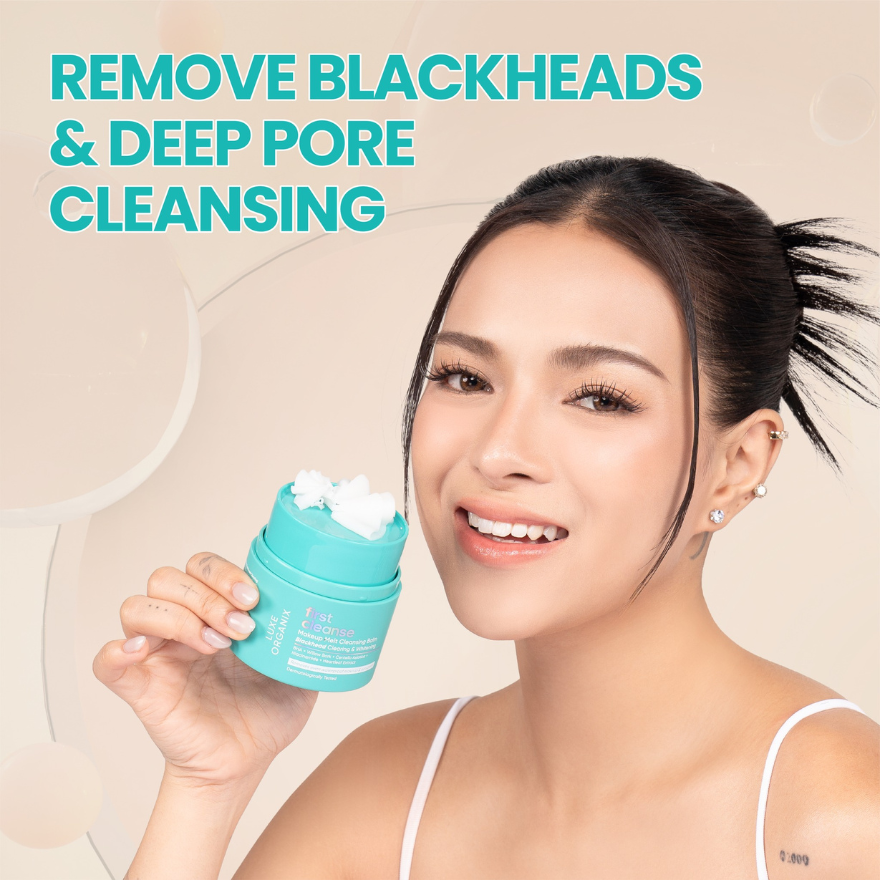 Luxe Organix First Cleanse Blackhead Clearing & Whitening Cleansing Balm