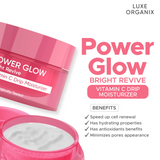 Luxe Organix Power Glow Bright Revive Vitamin C Drip Moisturizer 50g
