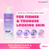 SnailWhite Body Wash Smooth & Youthful Rosemary 500ml