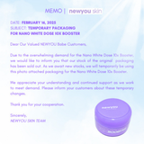 NewYou Skin Nano White Dose 10X Booster