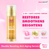 SnailWhite Double Boosting Anti-Aging Serum 40ml+40ml