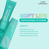 Luxe Organix Soft Lips Exfoliating Lip Scrub