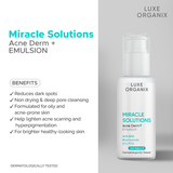 Luxe Organix AHA-BHA Miracle Solutions Emulsion 80ml