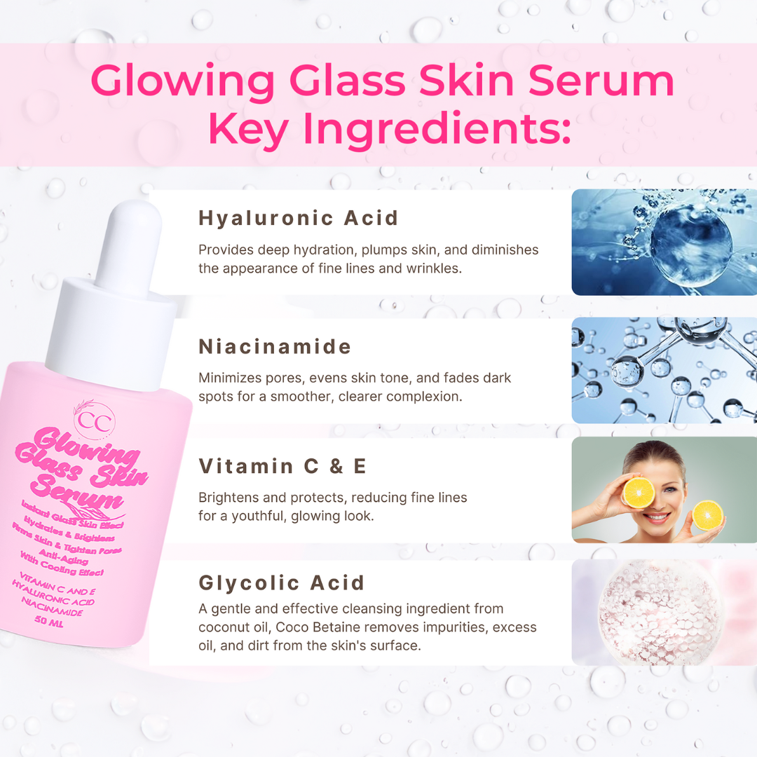CC Glam & Beauty Glowing Glass Skin Serum