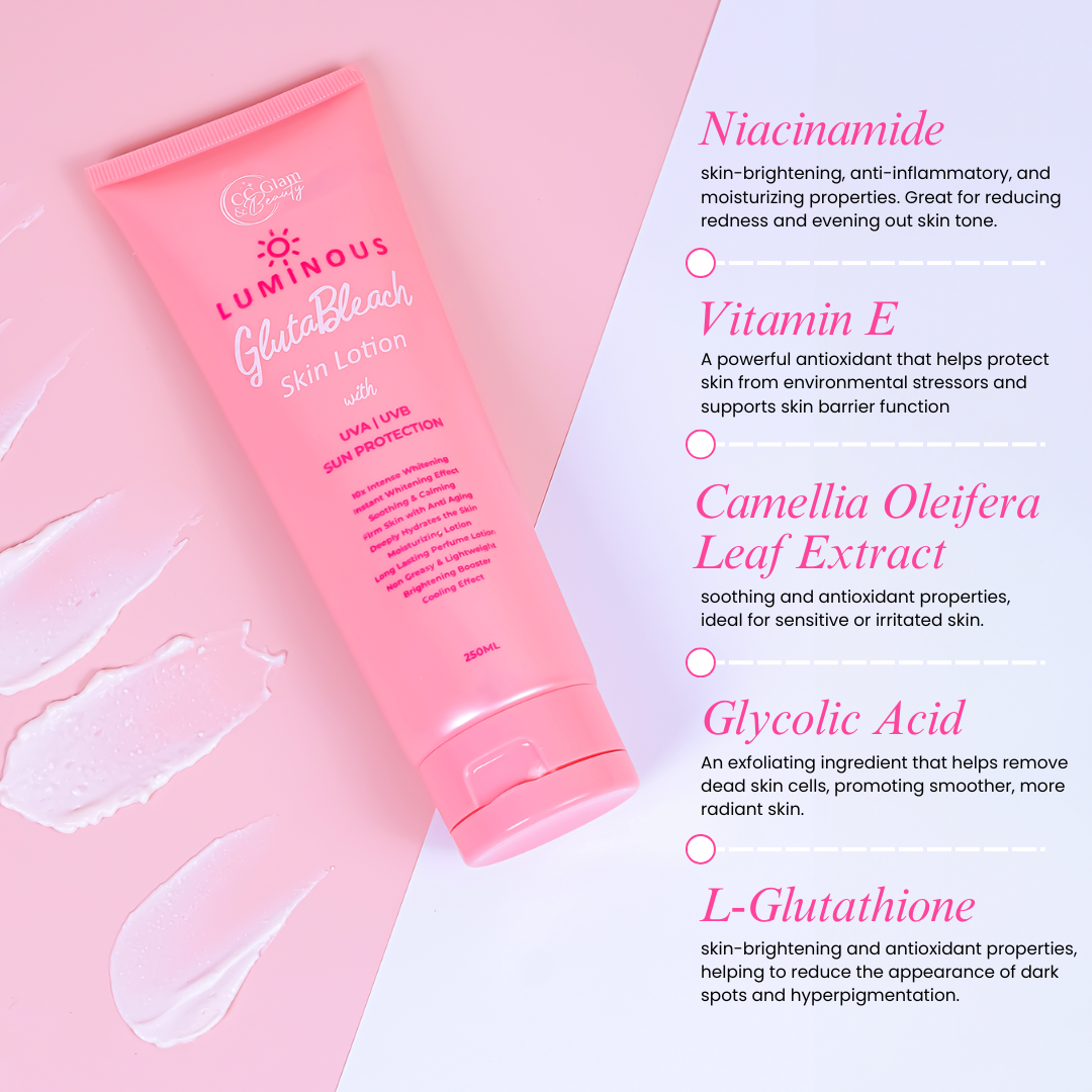 CC Glam & Beauty Luminous GlutaBleach Lotion