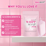 SnailWhite Whipp Soap Pink