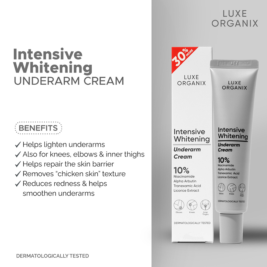 Luxe Organix Intensive Whitening Underarm Cream