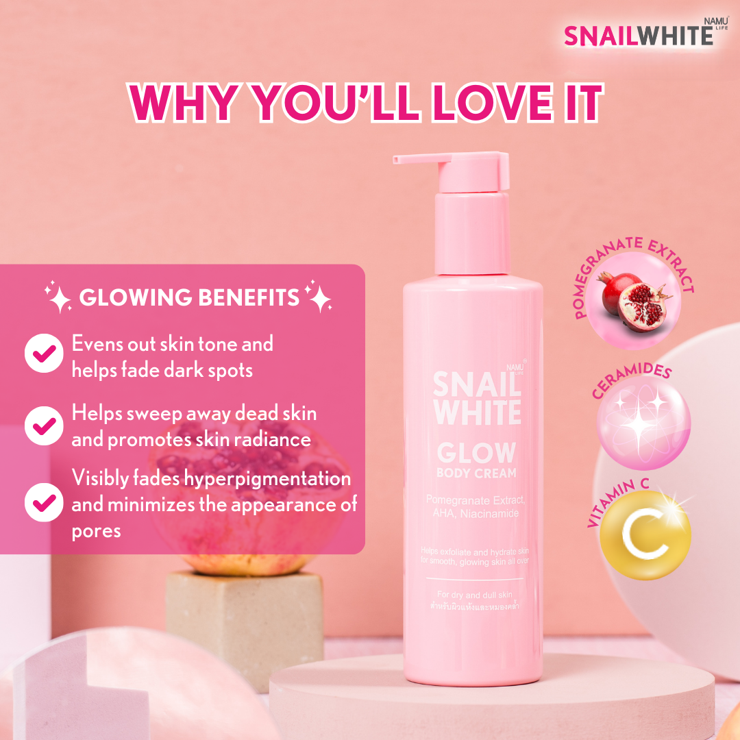SnailWhite Glow Body Cream 300ml