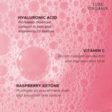 Luxe Organix Power Glow Brightening Vitamin C Whip Cleanser 150ml