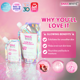 SnailWhite Glow Jelly Mask and Scrub 200g