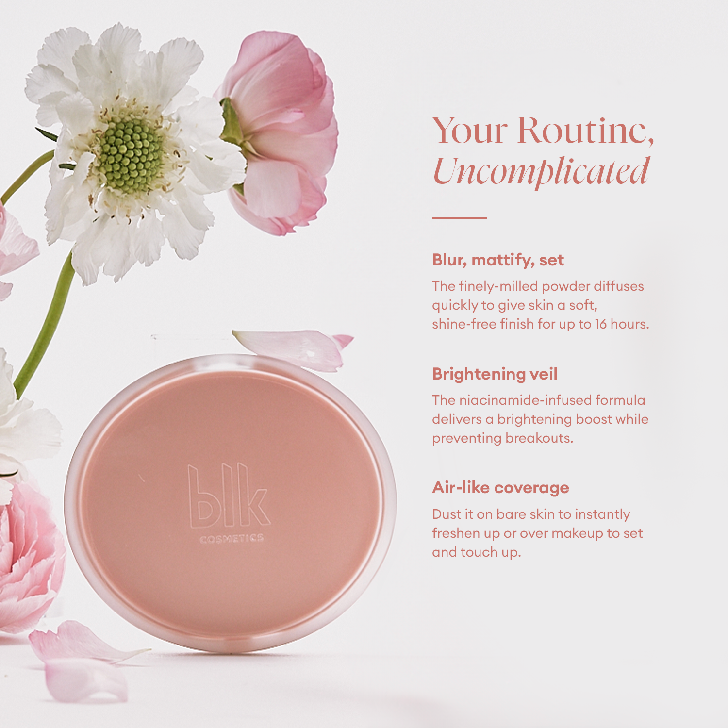 BLK Cosmetics Daydream Soft Blur Powder Foundation