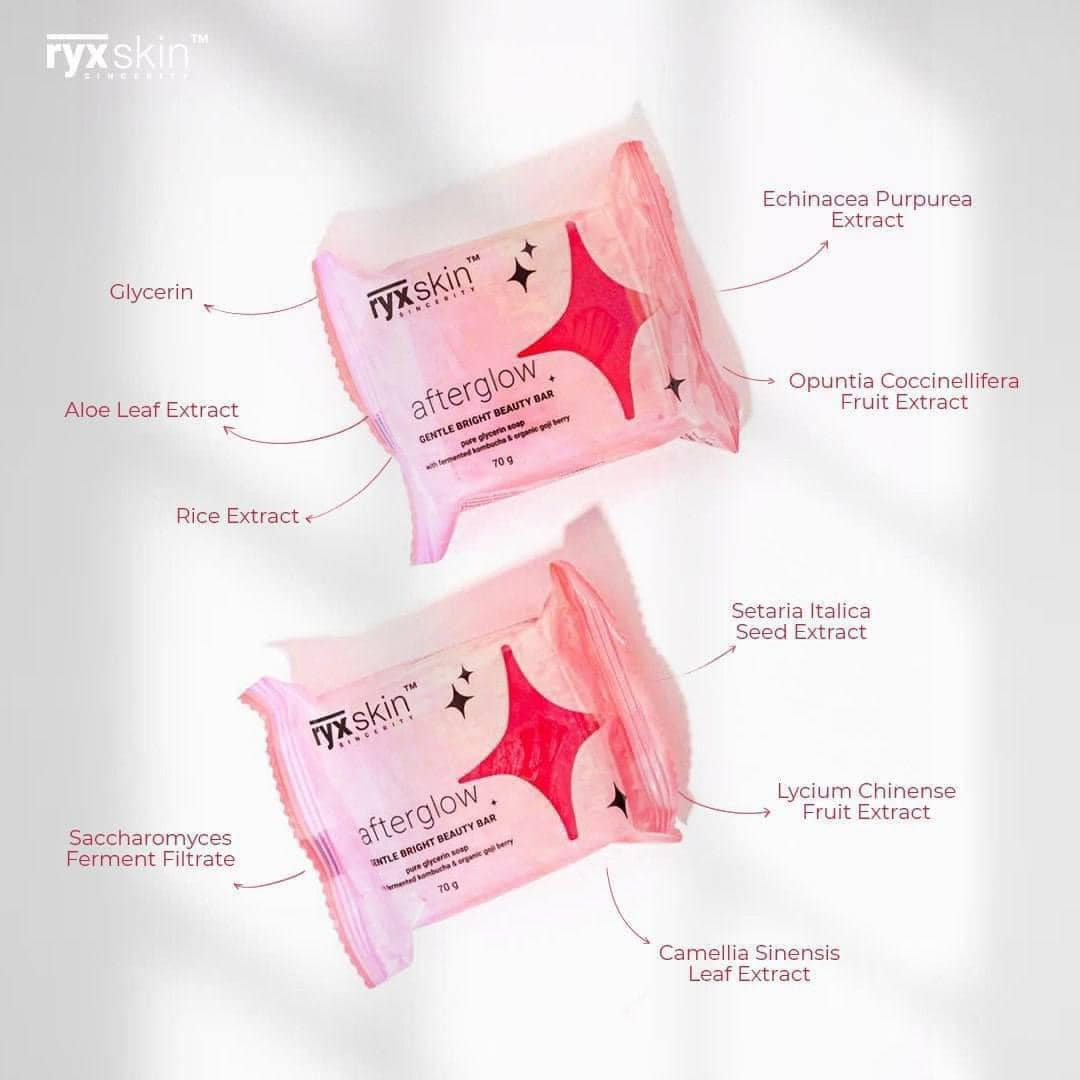 RyxSkin Sincerity Afterglow Gentle Bright Beauty Bar 70g