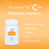 Nuwhite C Plus Whitening Vitamin C Sodium Ascorbate with Zinc Collagen Niacinamide