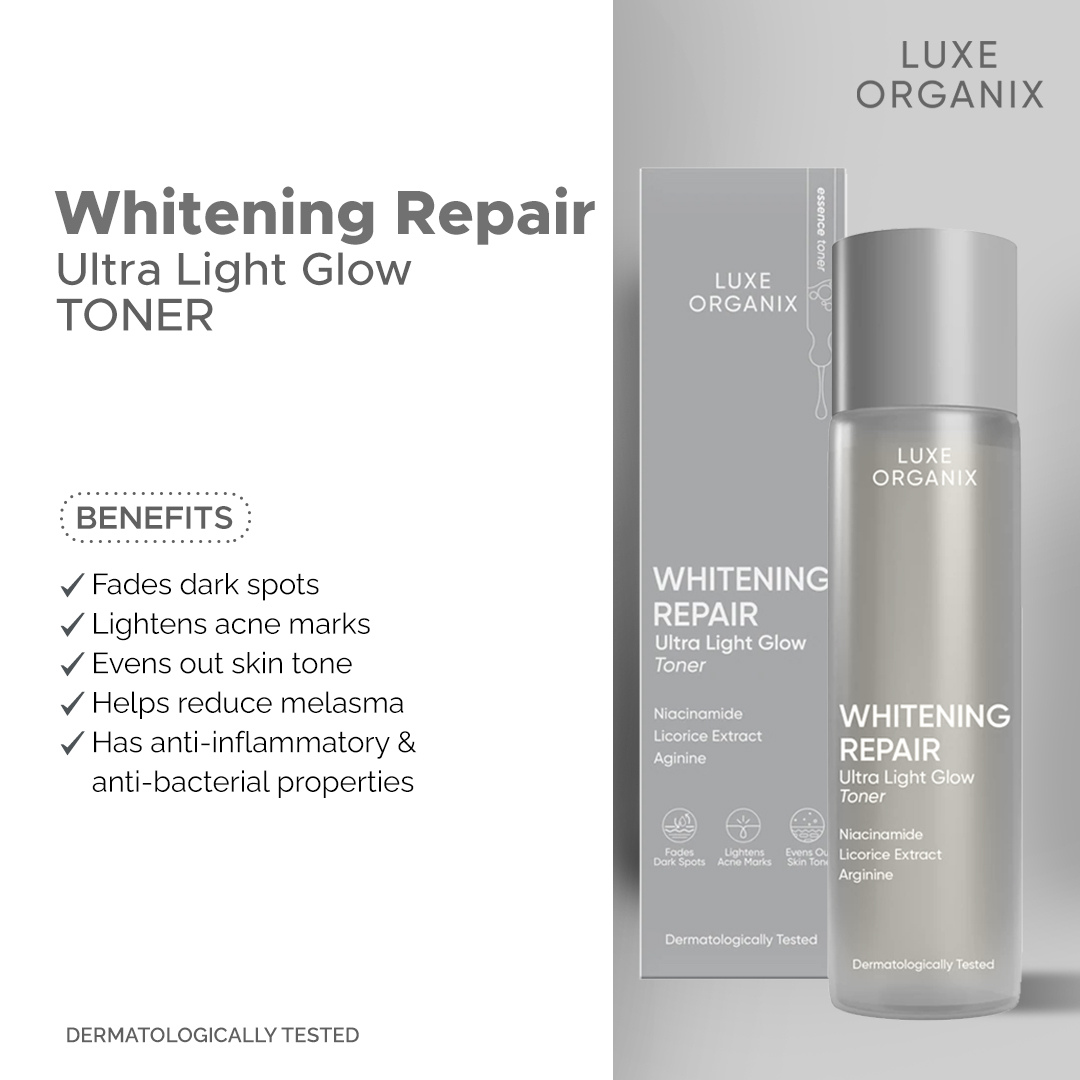 Luxe Organix Whitening Repair Ultra Light Glow Toner