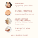 BLK Cosmetics Airy Matte Cushion