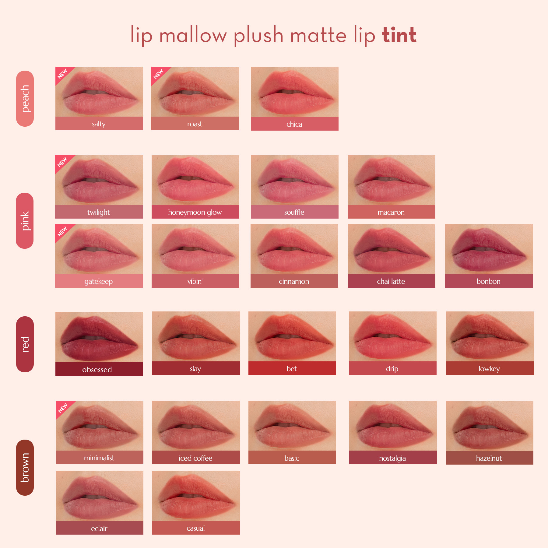 Happy Skin Lip Mallow Plush Matte Lip Tint