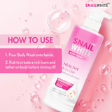 SnailWhite Body Wash Healthy & Glow Daisy 500ml