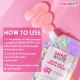 SnailWhite Glow Jelly Mask and Scrub 200g