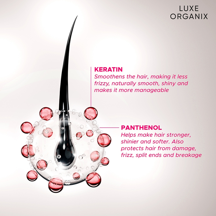 Luxe Organix Premium Keratin 10-in-1 Hair Elixir Leave-in Treatment 100ml
