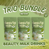 Dear Face Beauty Milk Matcha Latte Green Tea + Glutathione + Antioxidant Drink