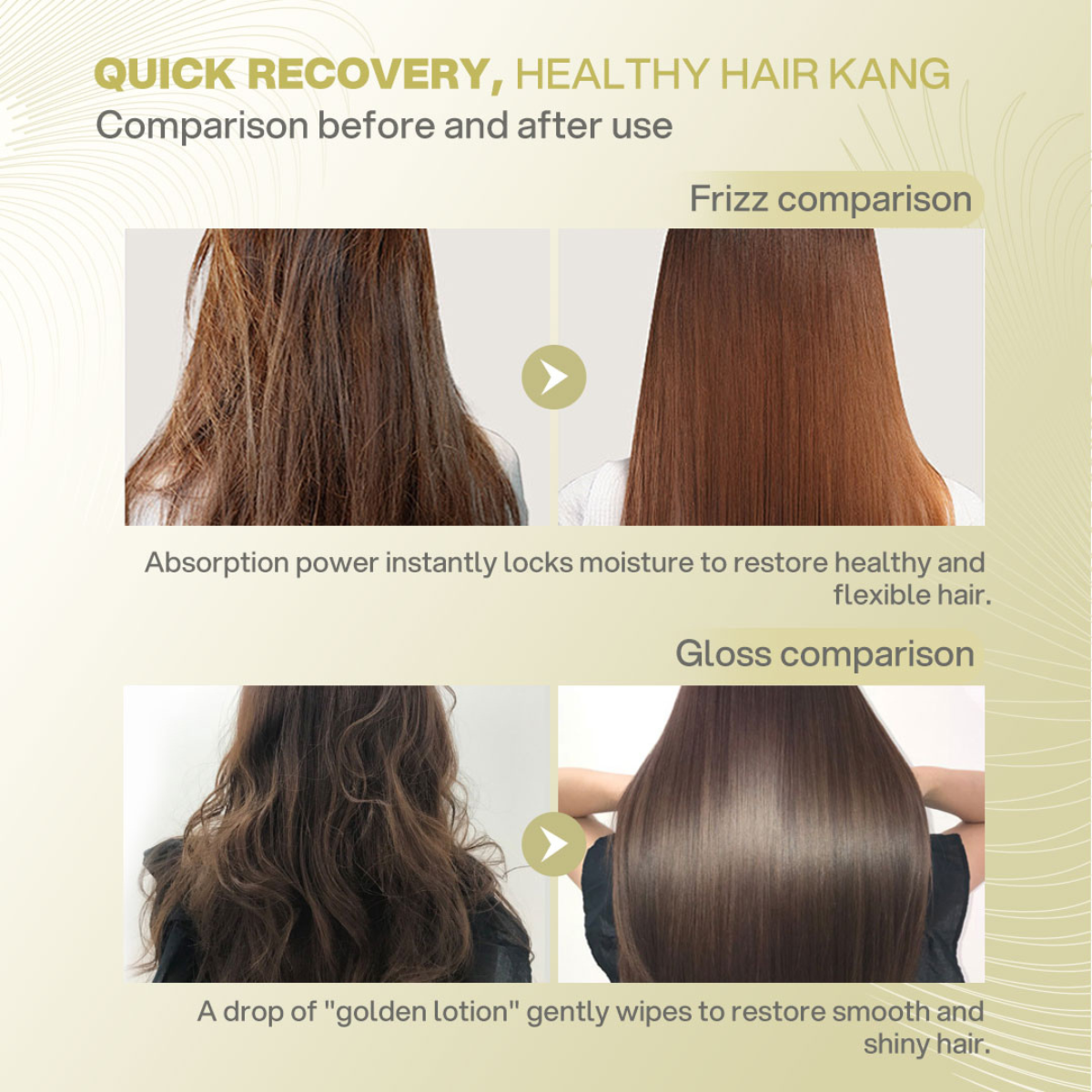 Bremod Premium 10 in 1 Hair Serum Moisturize Deeply Nourish Repair Dry and Damaged Hair 210ml