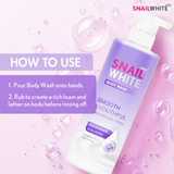 SnailWhite Body Wash Smooth & Youthful Rosemary 500ml