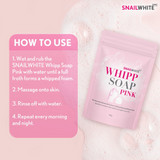 SnailWhite Whipp Soap Pink