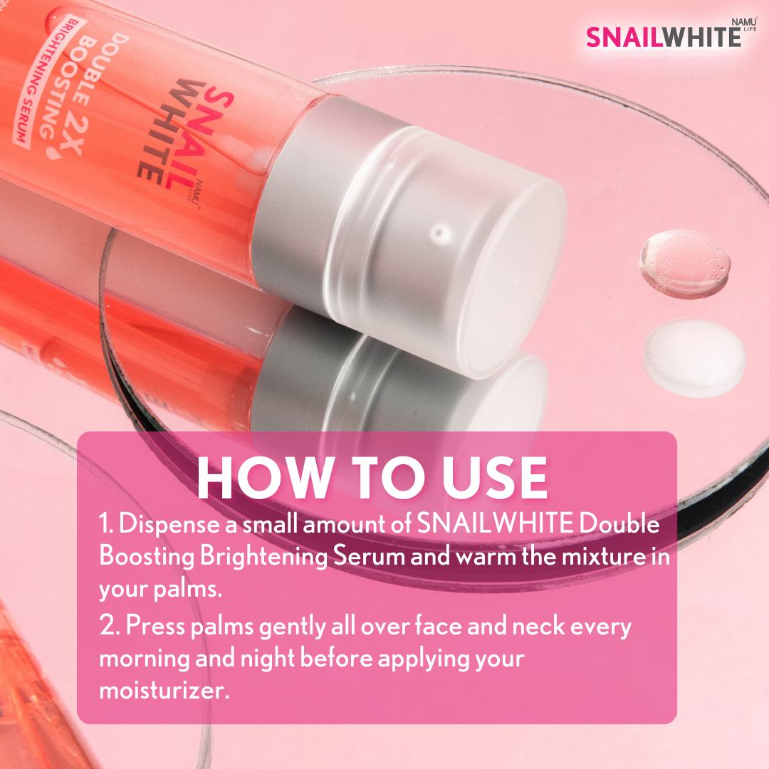 SnailWhite Double Boosting Brightening Serum 40ml+40ml