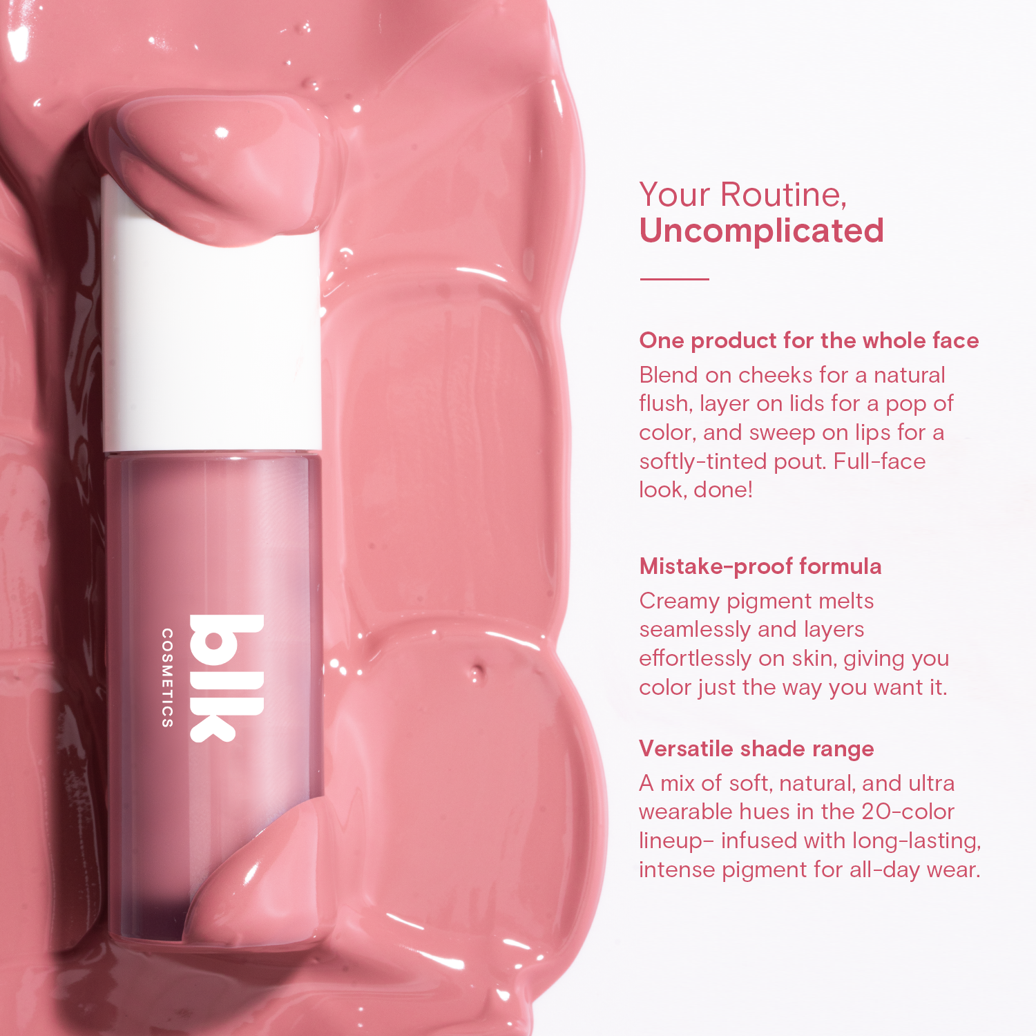 BLK Cosmetics Creamy All-Over Paint
