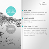 Luxe Organix AHA-BHA Miracle Solutions Toner 150ml
