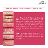 Luxe Organix Soft Lips Lip Sleeping Mask