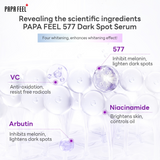 Papa Feel 577 Whitening Dark Spot Clear Anti-Aging Serum