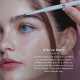 BLK Cosmetics Daydream Pencil Brow Blade Precision + Brush