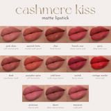 Absidy Beauty Cashmere Kiss Matte Lipsticks