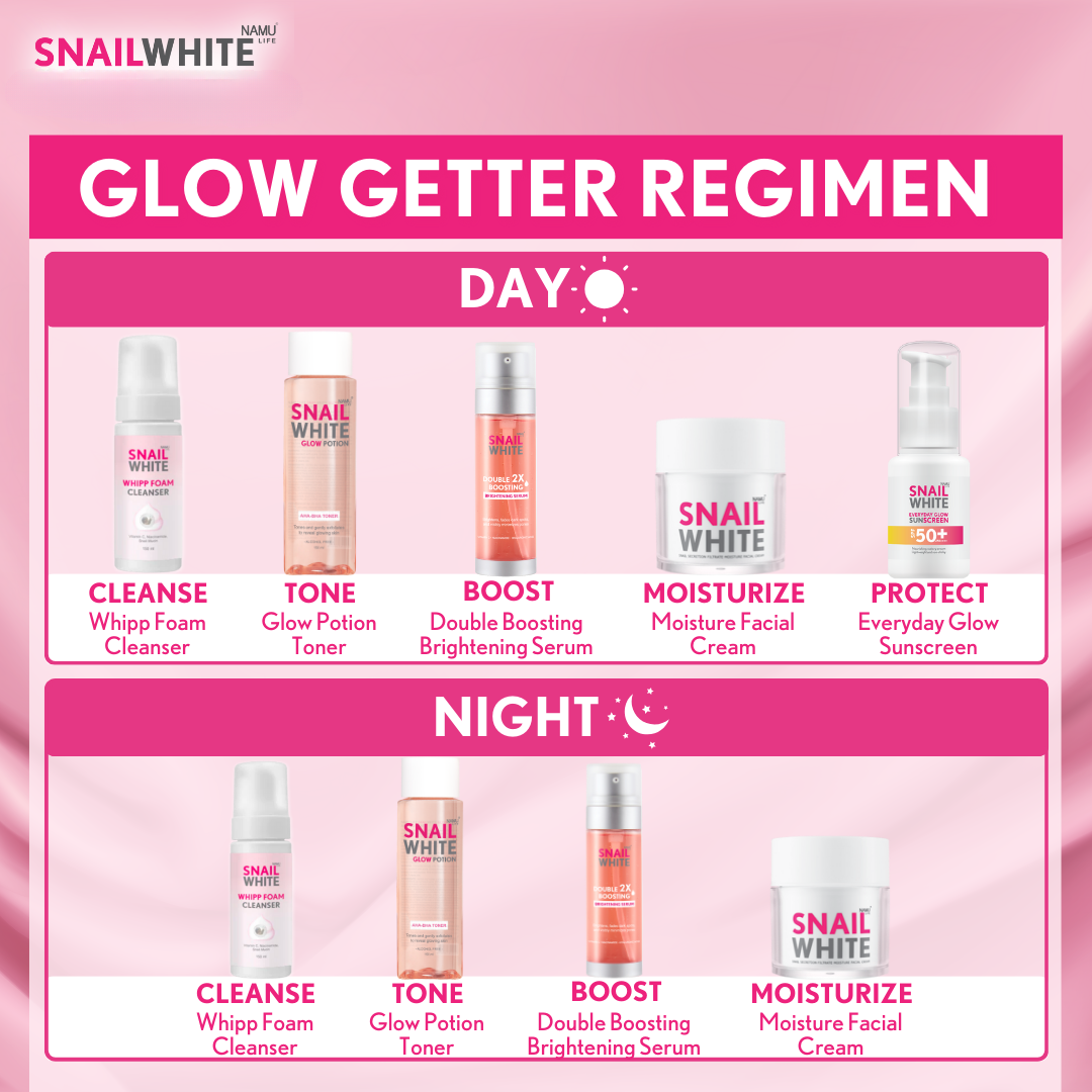 SnailWhite Double Boosting Brightening Serum 40ml+40ml